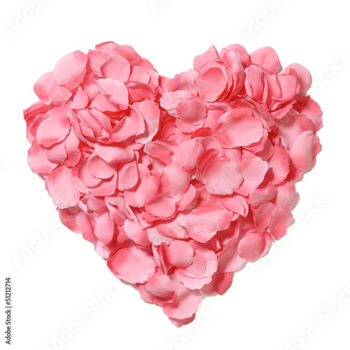 Cuore di petali photo