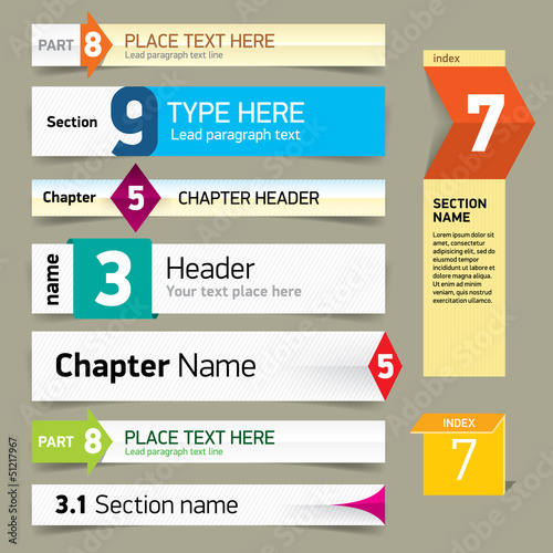 Modern infographics options banner. Vector illustration. can be