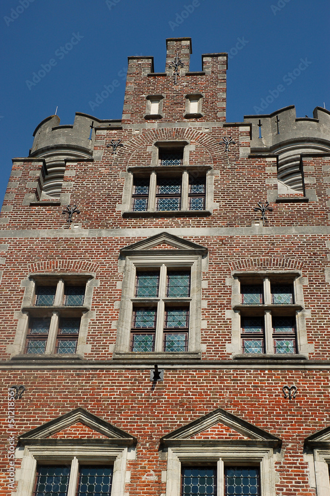 Cour intérieure du château de Gaasbeek