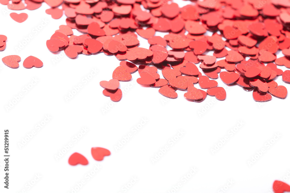 hearts confetti hearts confetti