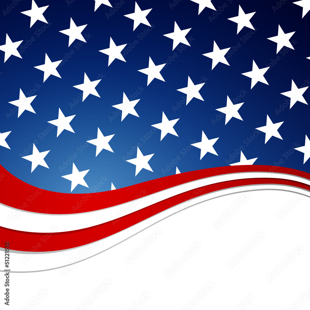 Vector Illustration of a 4th of July Independence Day Design Vector Illustration of a 4th of July Independence Day Design