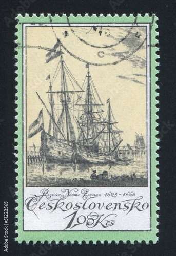 Old Engravings of Ships photo