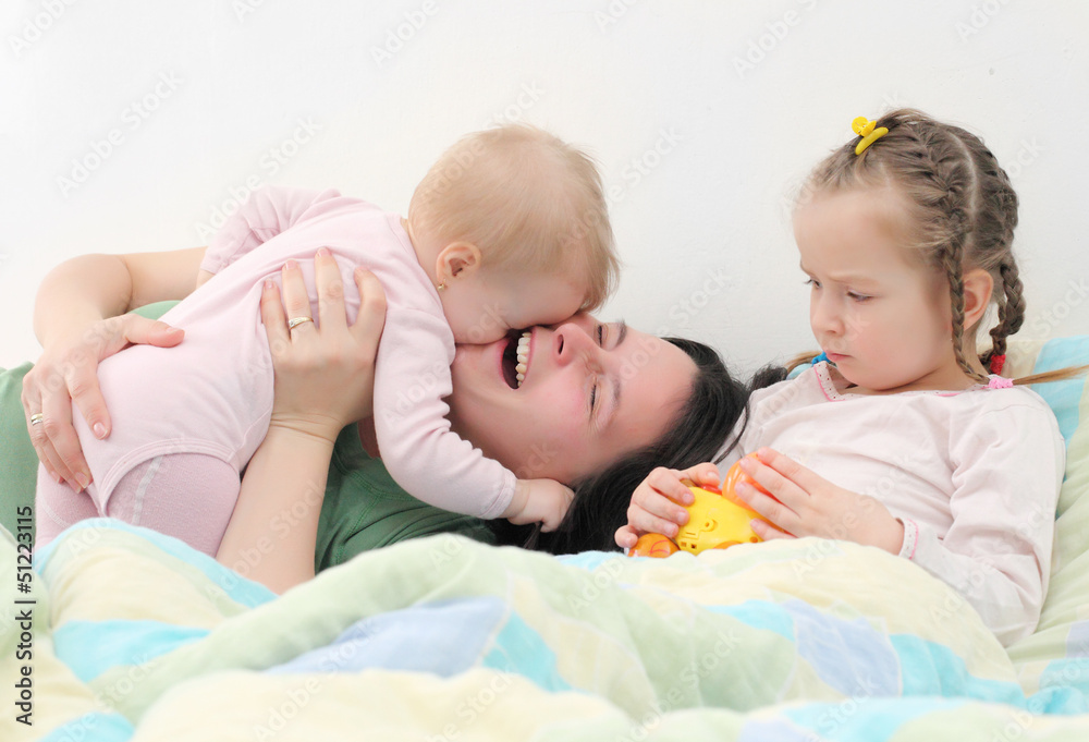 Mother and child together. Mother and child together.
