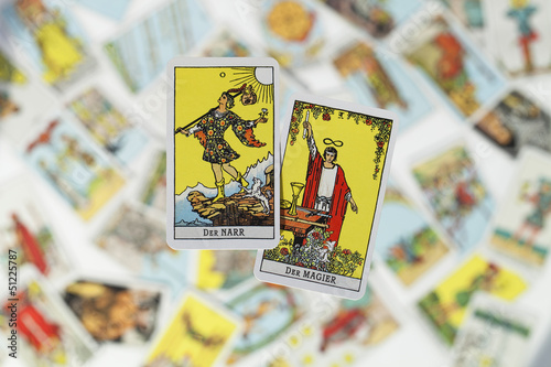 Tarot-Narr-Magier
