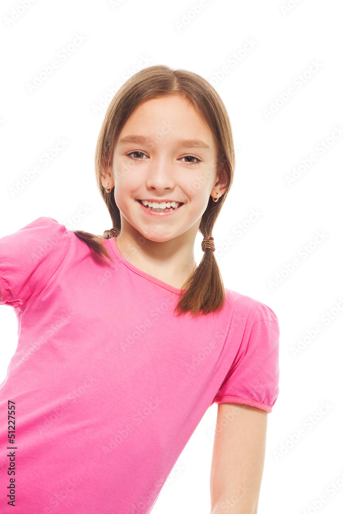 Fototapeta premium Nice and smiling girl
