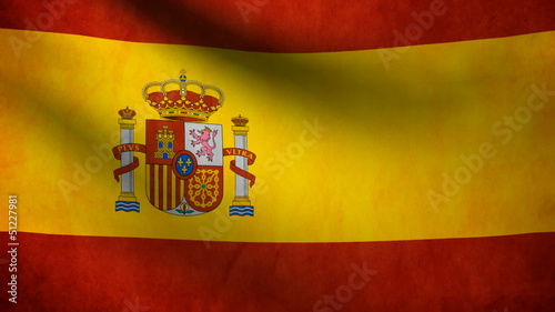Spain flag. photo