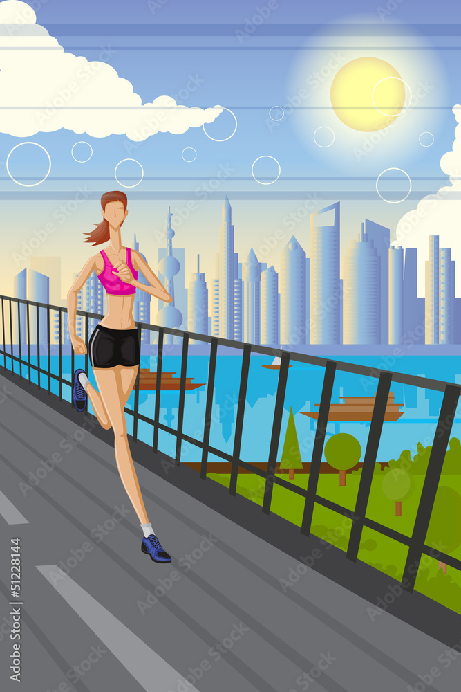 Jogging Lady Jogging Lady