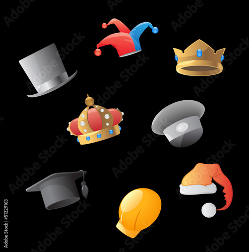 Icons for hats
