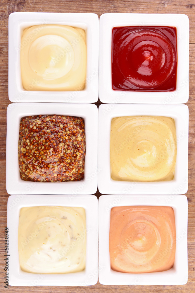 sauce, dips, condiment StockFoto Adobe Stock