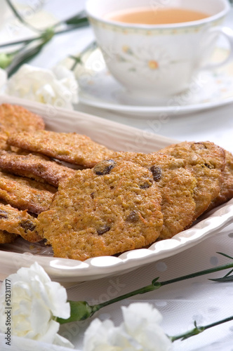 Healthy cookies with carrot