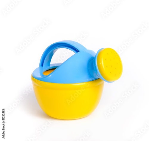 Child's plastic watering can