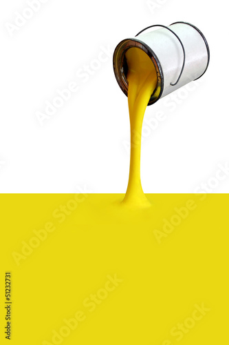 Filling with yellow