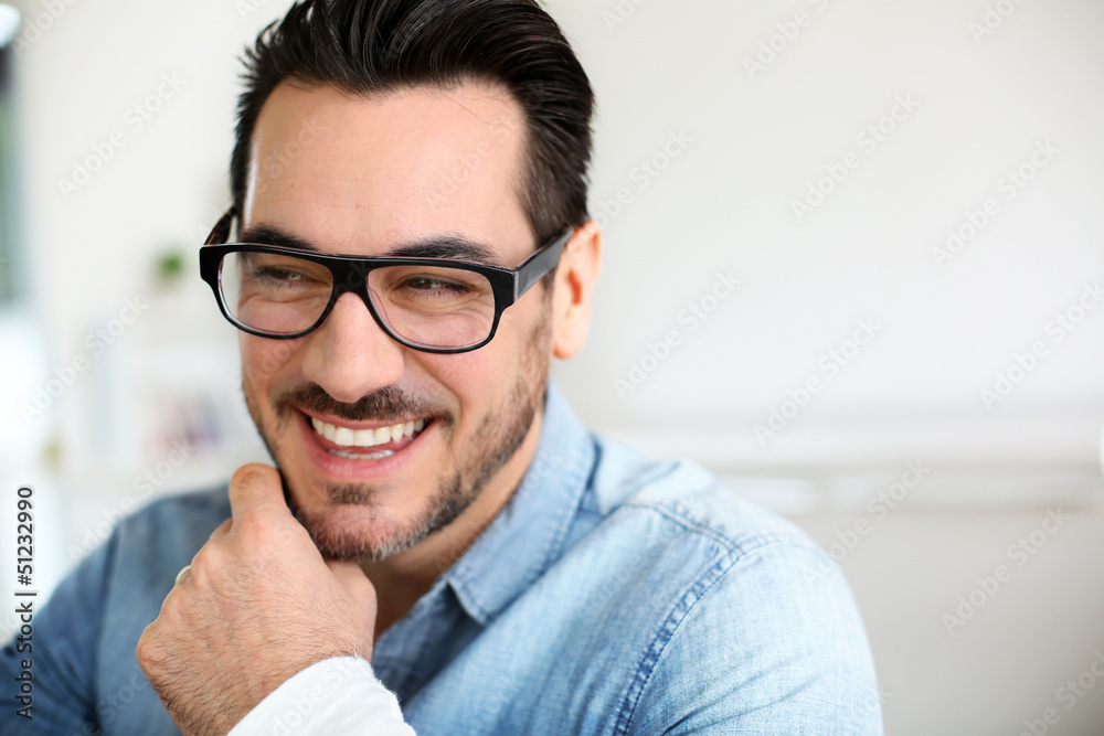 Funny mature man with beautiful smile Funny mature man with beautiful smile
