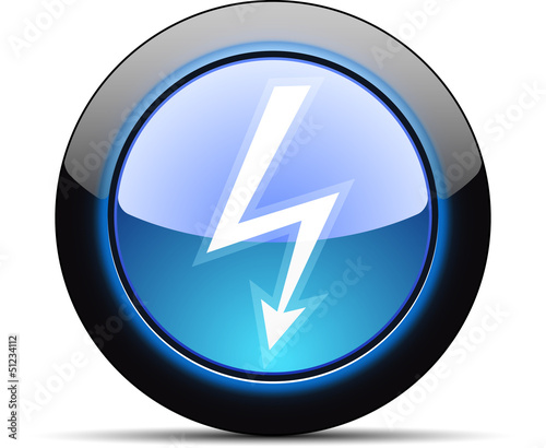 High voltage button