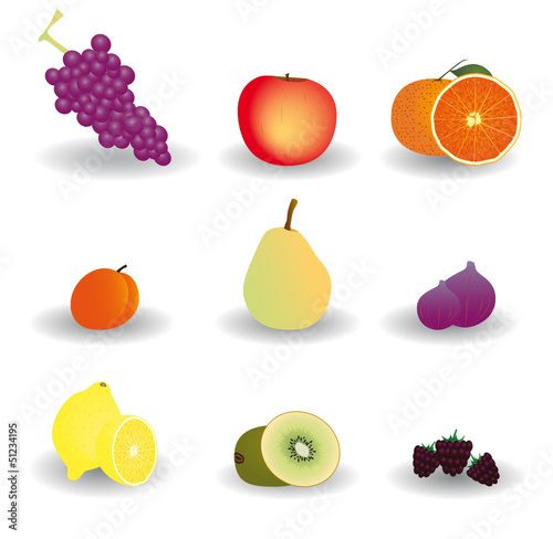 Set de Fruits photo