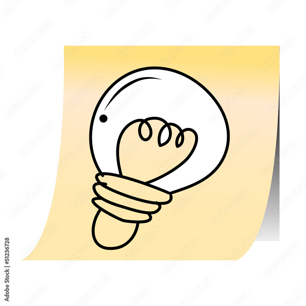 hand drawing cartoon on paper note stickers hand drawing cartoon on paper note stickers