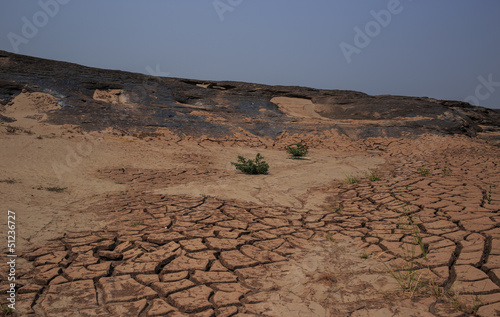 Dry Land with Cracked