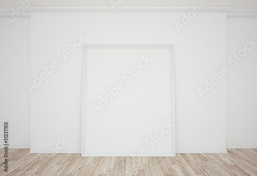 Fototapeta Naklejka Na Ścianę i Meble -  white frame