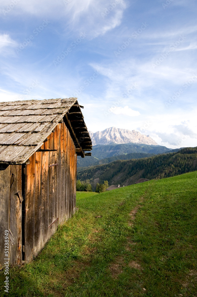 Obraz premium Gadertal - Dolomiten - Alpen
