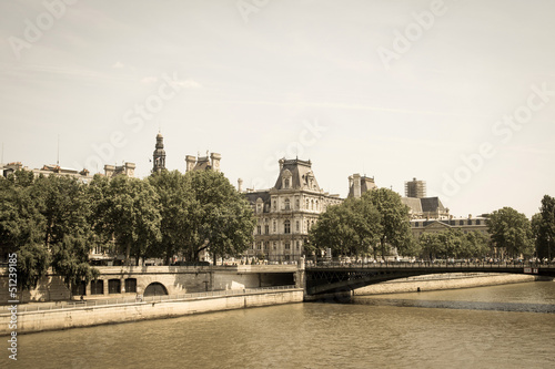 Photography old-fashioned paris