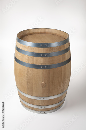 Wooden barrel photo