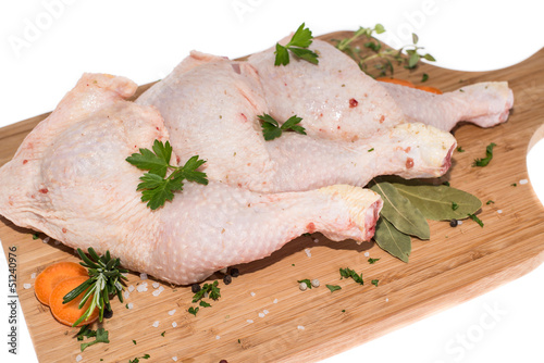 Chicken Legs isolated on white