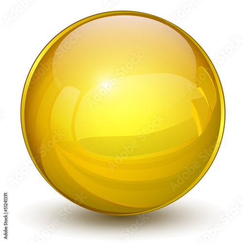 Gold sphere