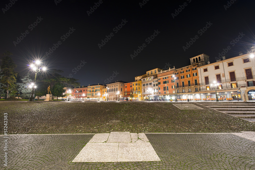 Piazza Bra by Night - Verona Italy