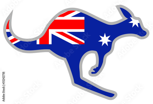 Flag kangaroo