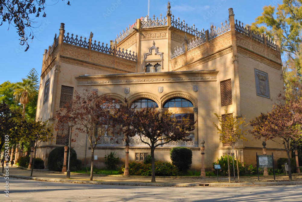 Royal Pavilion in  Seville, Spain