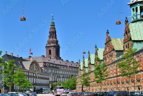 Copenhagen historic city center
