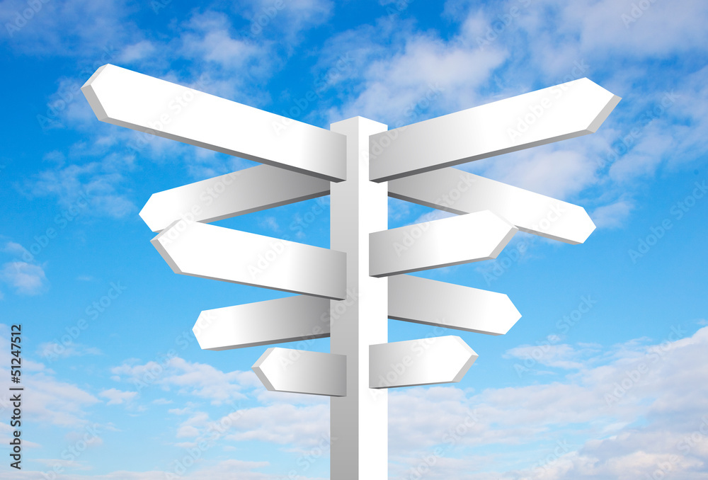 Blank Signpost Blank Signpost