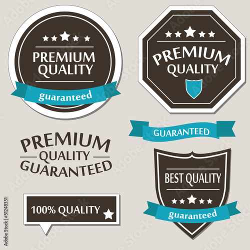 Retro Design Premium Vintage Labels