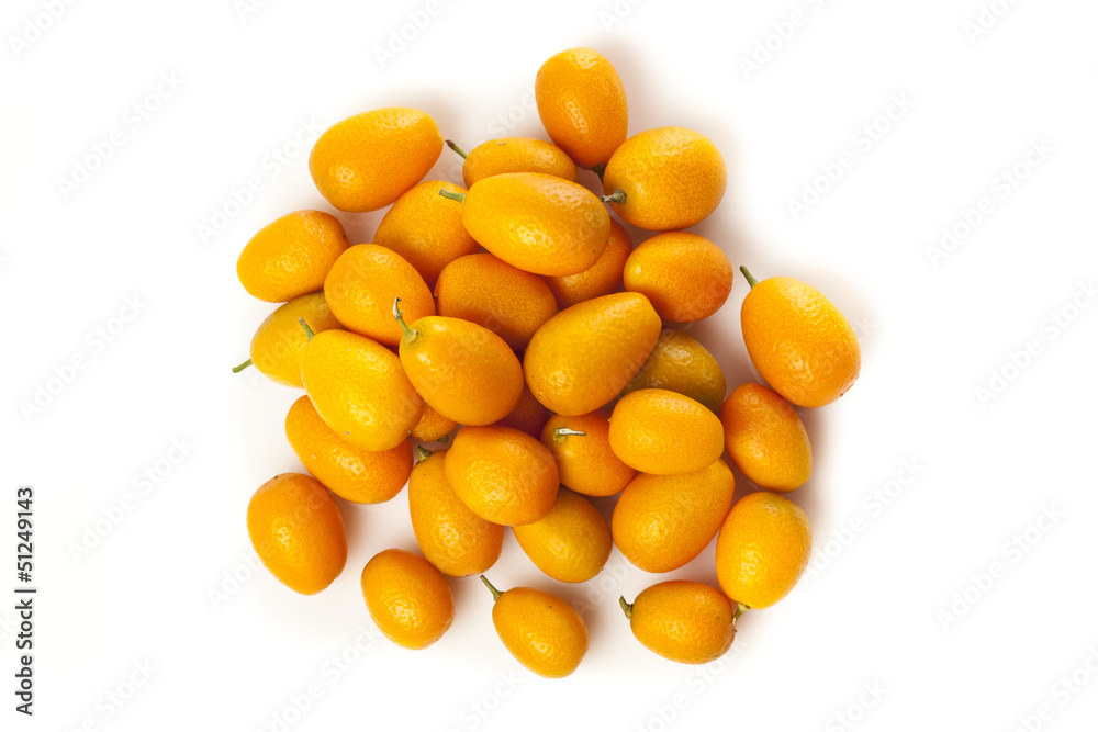 Fresh Organic Raw Kumquats Fresh Organic Raw Kumquats