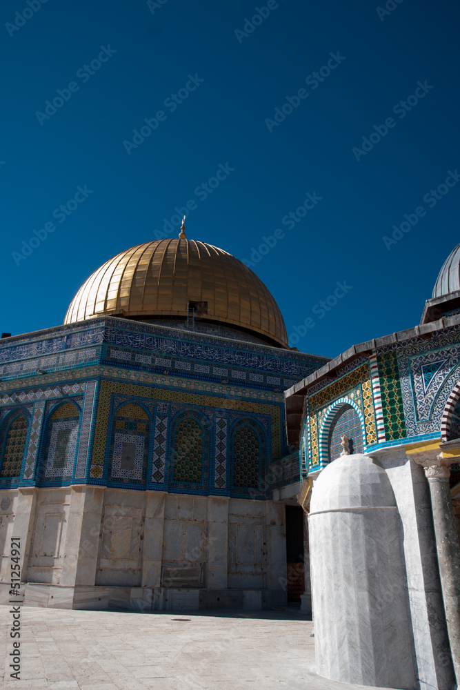 Obraz premium Temple mount in Jerusalem