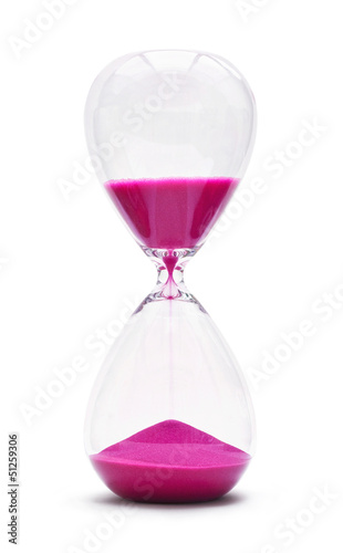 Hour Glass isolated on white background