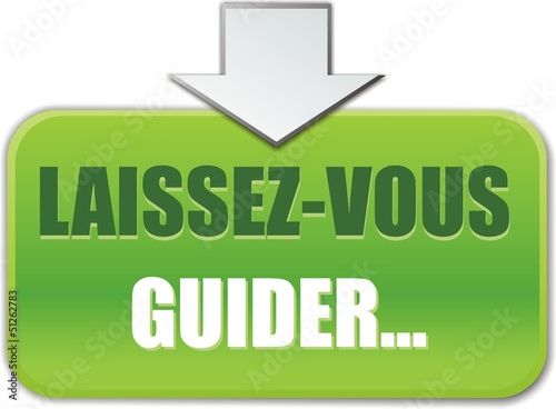 bouton laissez-vous guider