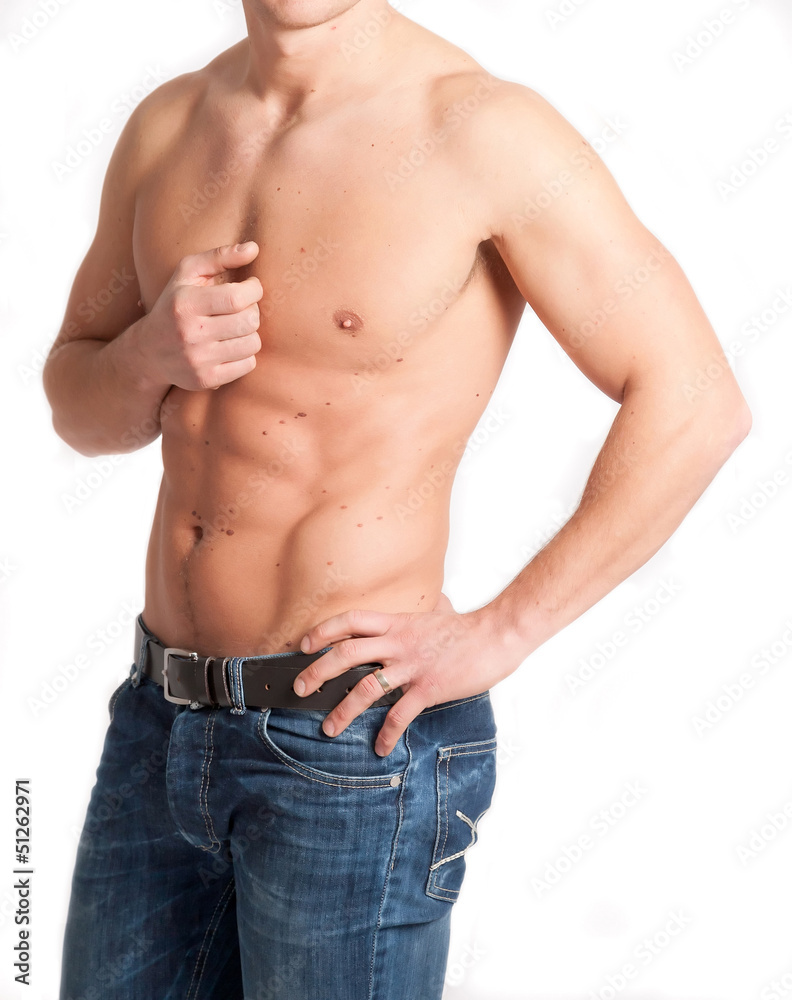 Fototapeta premium sexy muscular man