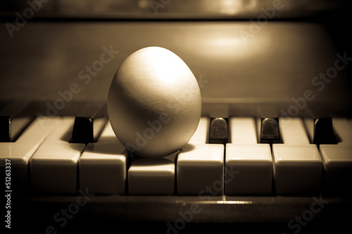 Photography Ei und Klavier