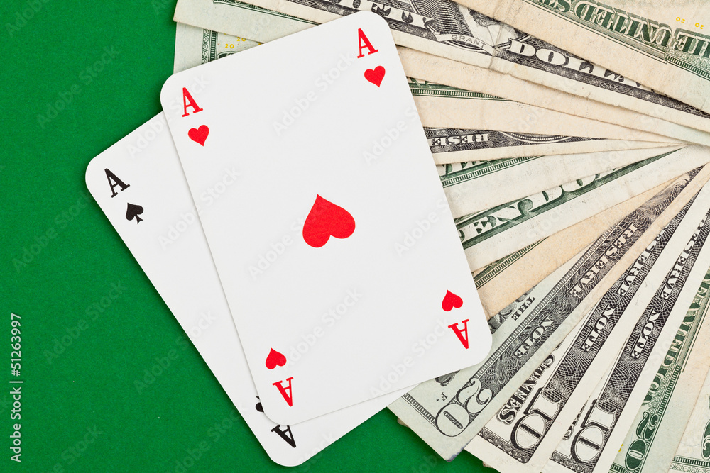 Obraz premium Cash poker