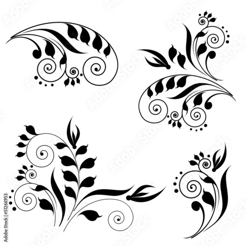 swirls design vector