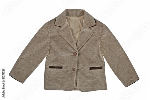 gray fustian jacket