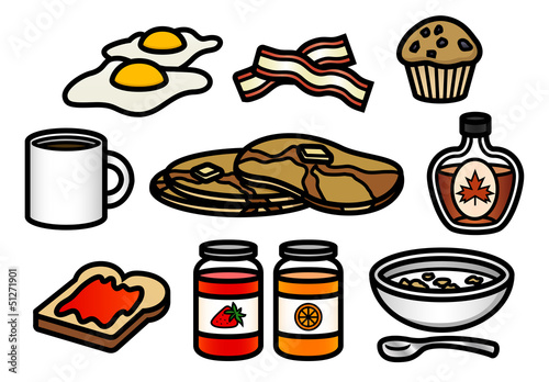 Breakfast Icons