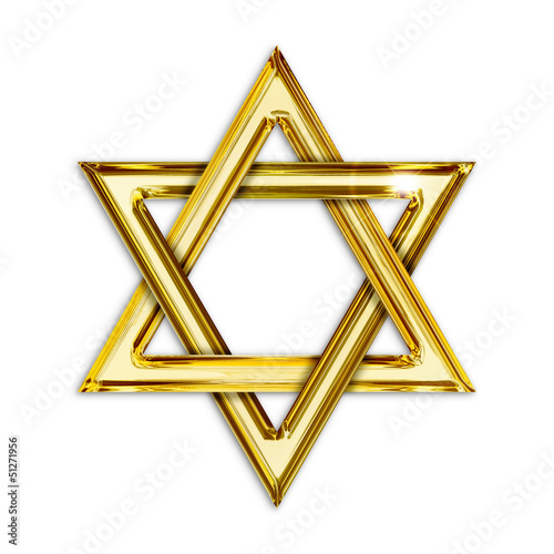 Photography golden hexagram