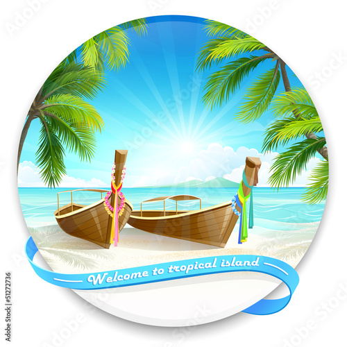 Tropical island