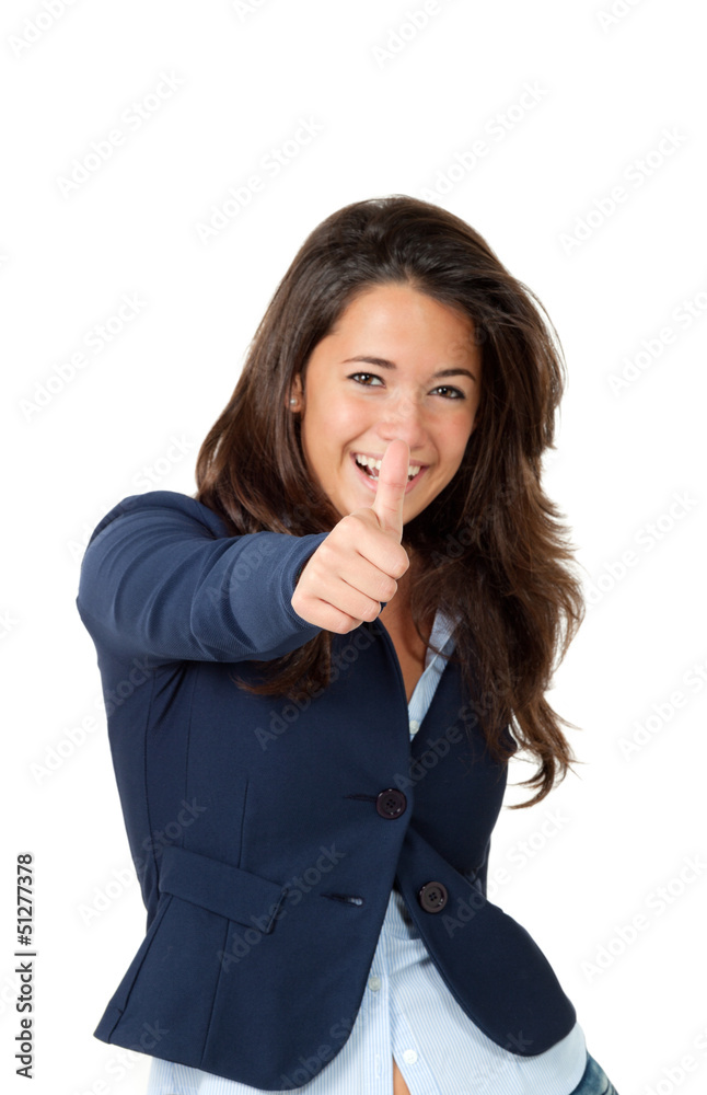 portrait of girl, isolated on white background portrait of girl, isolated on white background