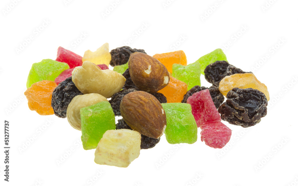 Nuts and dried fruits