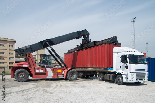 Truck & container forklift