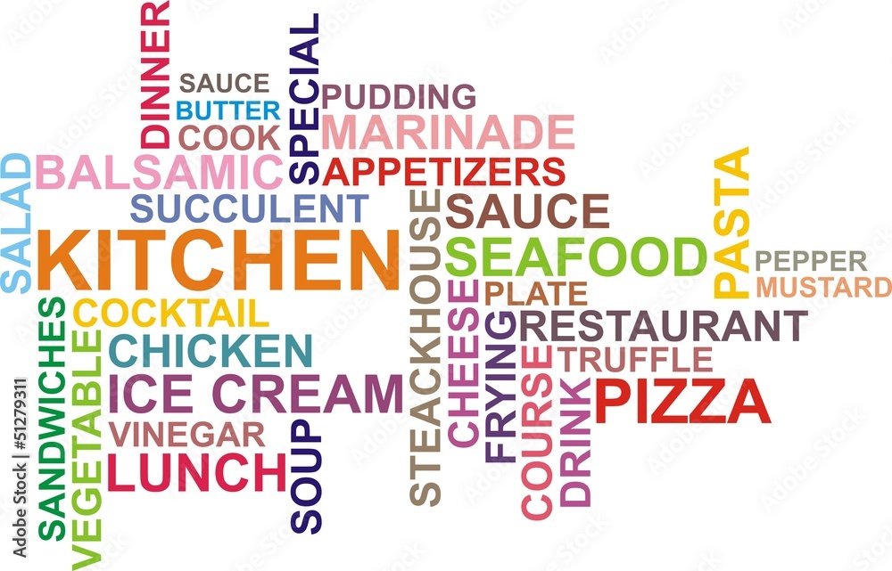 Obraz premium fond kitchen