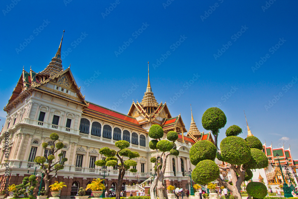 Obraz premium Thai Palace in Bangkok of Thailand